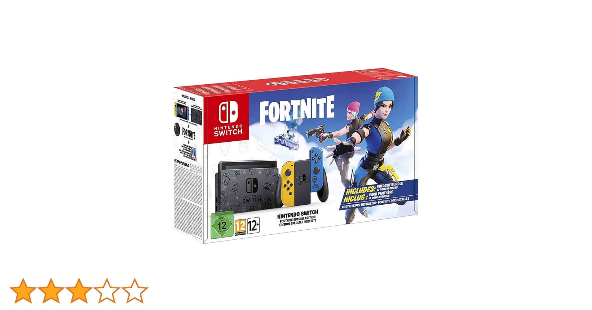 Nintendo Switch - Switch フォートナイトスペシャルセット 特典コードのみ Nintendo Switch - NINTENDO SWITCH フォートナイトスペシャル
